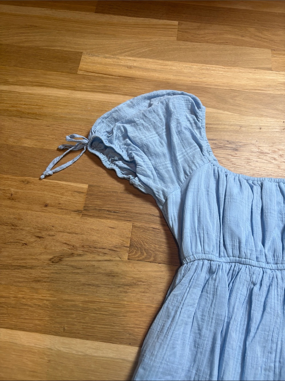 Honey & Sparkle Blue Babydoll Dress - Picture 12 of 14